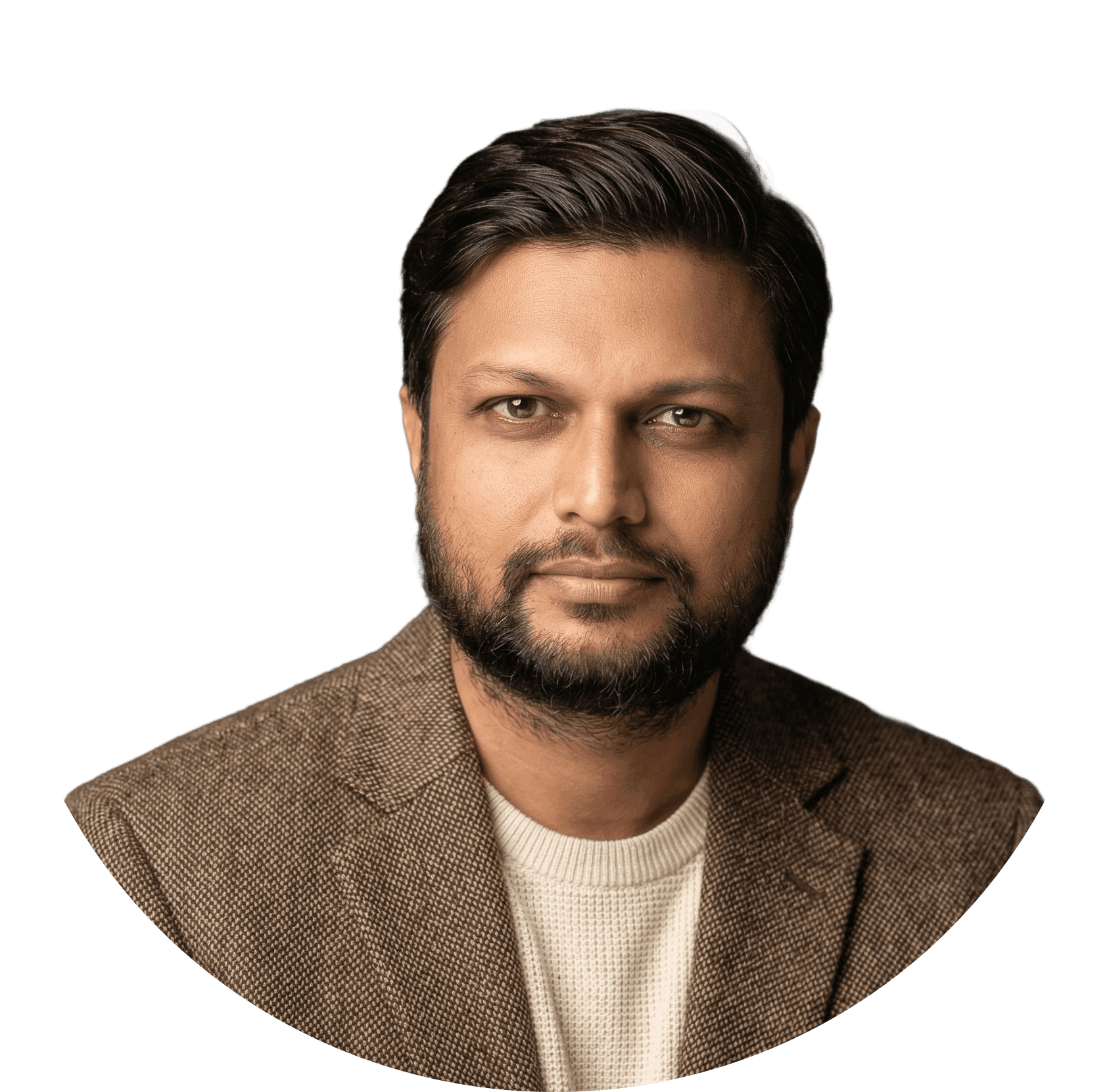 For Anyone tab - Santosh Goswami portrait